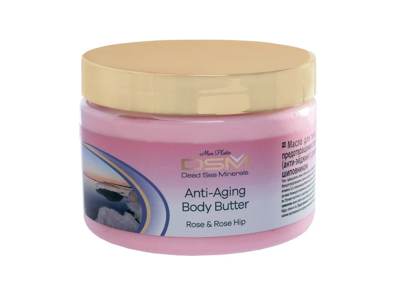 Mon Platin DSM Anti-Aging Body Butter Rose & Rose Hip Flowers 300ml(Dsm Anti Aging Body Butter Rose Rose Hip Flowers 300ml) 3 Mon Platin DSM Anti-Aging Body Butter Rose & Rose Hip Flowers 300ml(Dsm Anti Aging Body Butter Rose Rose Hip Flowers 300ml) - Image 3