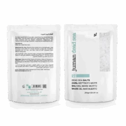 Juman Dead Sea Bath Salt 250g(Juman Dead Sea Bath Salt 250g) 5 Juman Dead Sea Bath Salt 250g(Juman Dead Sea Bath Salt 250g) -Jericho Skincare Shop Bag salt 768x768 1