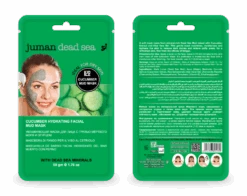 Juman Cucumber Hydrating Facial Mud Mask 50g(Juman Cucumber Hydrating Facial Mud Mask 50g) -Jericho Skincare Shop Juman Cucumber Mud 3D Pouch 768x610 1