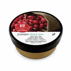 Juman Cranberry Shea Body Butter With Dead Sea Minerals 210ml(Juman Cranberry Shea Body Butter With Dead Sea Minerals 210ml)