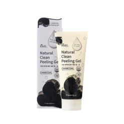 EKEL Natural Facial Peel - Clean Peeling Gel (Charcoal) 180ml(Ekel Natural Clean Peeling Gel Charcoal 180ml)