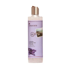 Exfoliating Shower Gel With Loofah: Lavender Blossom 400ml(Exfoliating Shower Gel With Loofah Lavender Blossom 400ml)