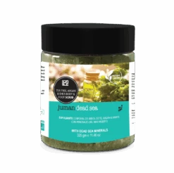 Juman Tea Tree, Argan & Shea Body & Foot Scrub With Dead Sea Minerals 325g(Juman Tea Tree Argan Shea Body Foot Scrub With Dead Sea Minerals 325g)